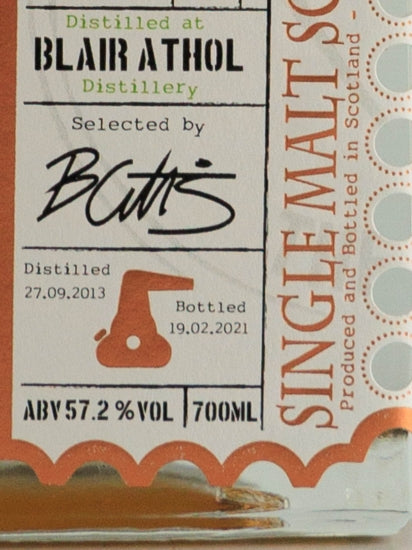 The Single Cask Blair Athol 7 Year Old 2013