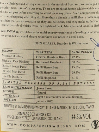 Compass Box Vericault 44.6%