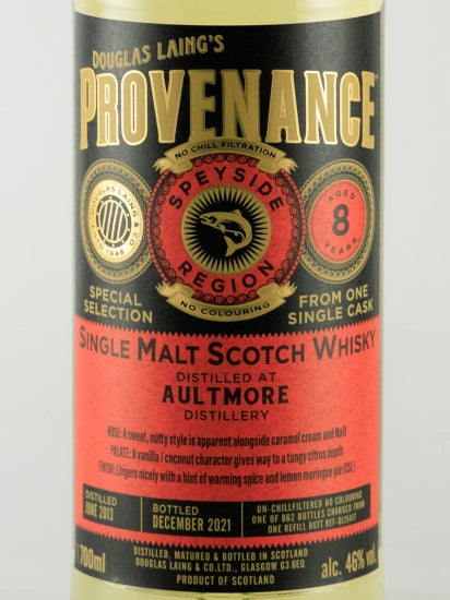 Provenance Mortlach 8 Year Old 2013