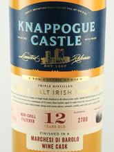 Load image into Gallery viewer, Knappogue Castle 12 Year Old Barolo Cask
