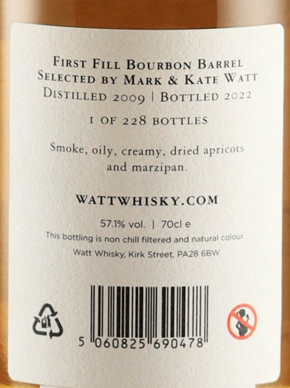 Watt Whisky English Whisky 12 Year Old 2009