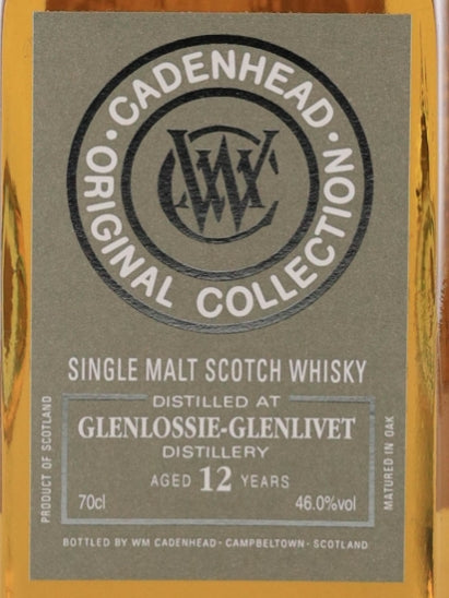 CADENHEAD'S Original Collection Glenlossie 12 Years 46%