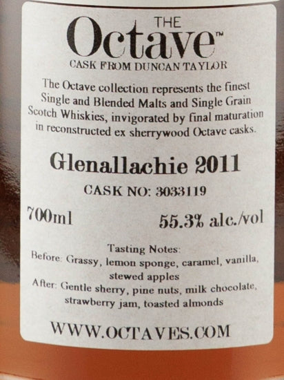 Duncan Taylor Octave Glenallachie 10 Years 2011
