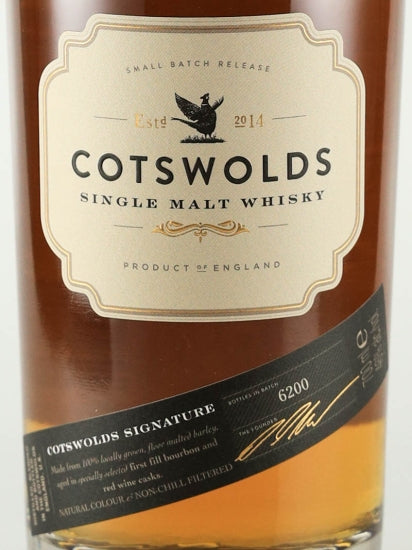 Cotswolds Single Malt Whisky Signature