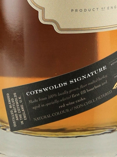 Cotswolds Single Malt Whisky Signature