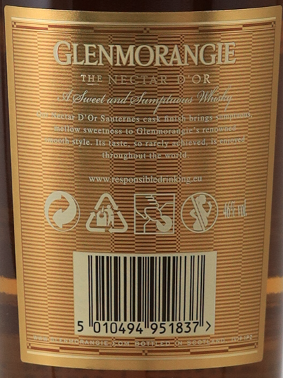 Glenmorangie Nectar Doll [Parallel Import] (Lot scraped)