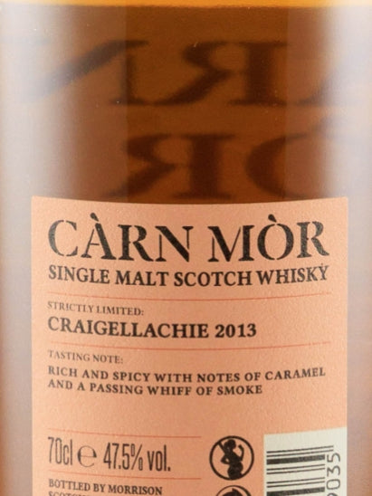 Capermore Strictly Limited Craigellachie 8 Years 2013