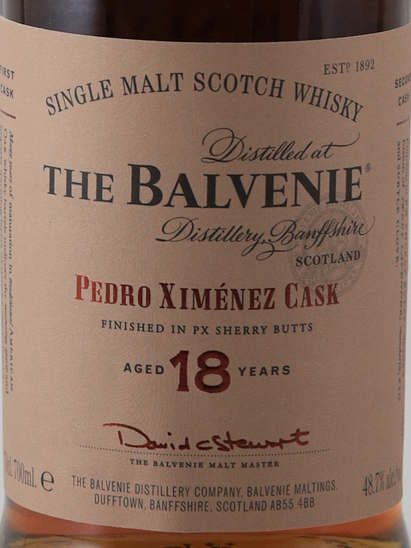 Balvenie 18 Years PX Sherry Cask