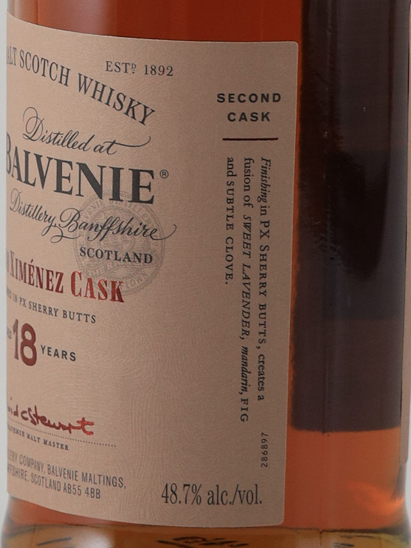 Balvenie 18 Years PX Sherry Cask