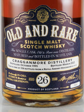 Load image into Gallery viewer, Old &amp; Rare Cragganmore 26 Years 1995