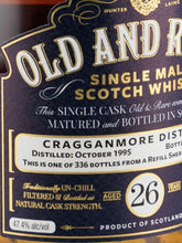 Load image into Gallery viewer, Old &amp; Rare Cragganmore 26 Years 1995