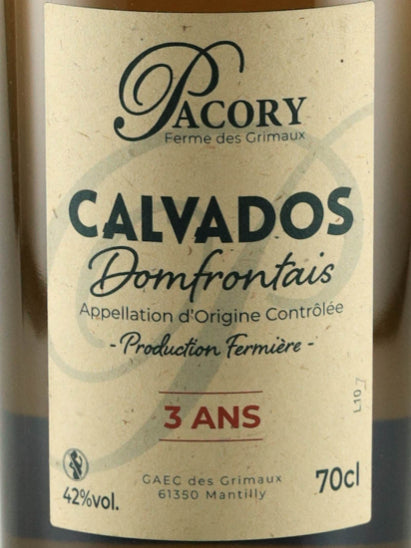 Pacory Domfrontais Trois Etoiles 3 years old