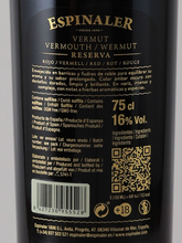 Load image into Gallery viewer, Espinaler Vermut Reserva