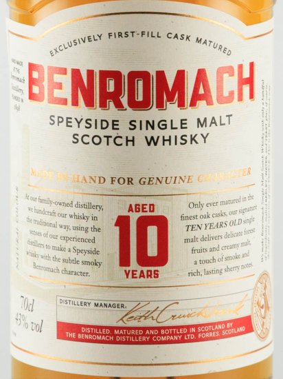 Benromach 10 Years