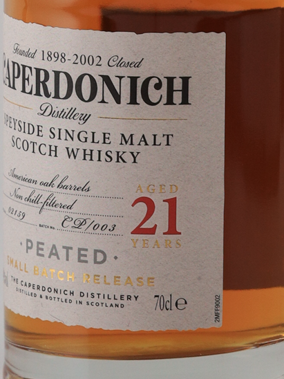Caperdonich Peated 21 Years Batch 3
