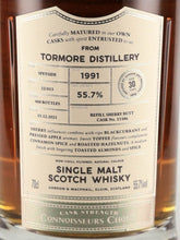 Load image into Gallery viewer, Connoisseur's Choice Cask Strength Tomore 30 Years 1991