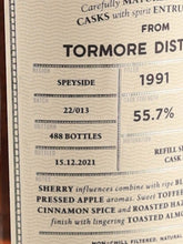 Load image into Gallery viewer, Connoisseur's Choice Cask Strength Tomore 30 Years 1991