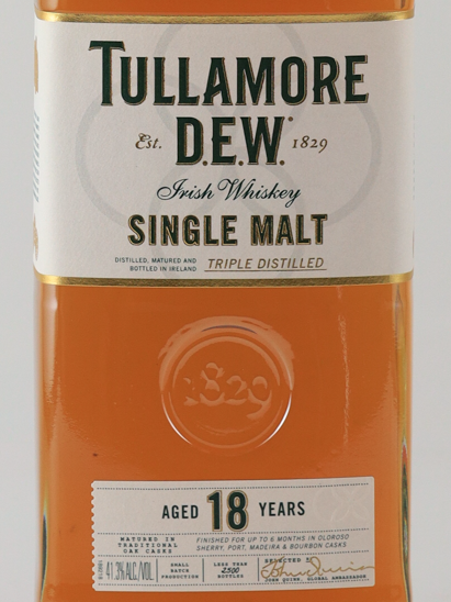 Tullamore D.E.W. 18 Years