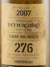 Load image into Gallery viewer, Kingsbury Gold Fettercairn 14 Years 2007