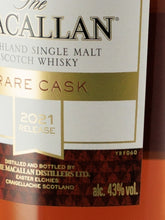 Load image into Gallery viewer, Macallan Rare Cask 2021 Release