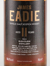 Load image into Gallery viewer, James Eadie Glen Elgin 11 Years 2010