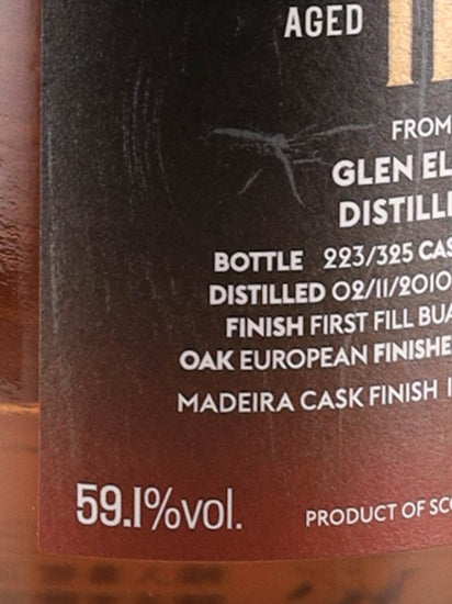 James Eadie Glen Elgin 11 Years 2010