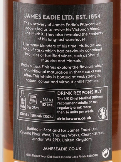 James Eadie Glen Elgin 11 Years 2010