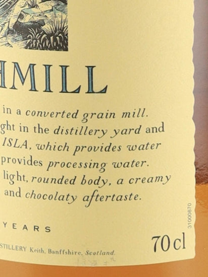 Strathmill 12 Years Old Label 2019 Release Lot 9323