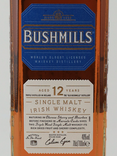 Bushmills Single Malt 12 Years