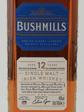Load image into Gallery viewer, Bushmills Single Malt 12 Years