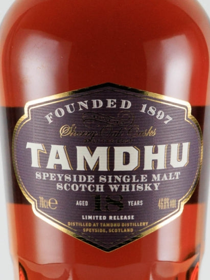 Tamdhu 18 Years 46.8% [Authorized Import]