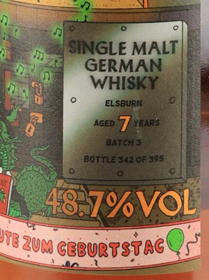 Boutique Whisky Elsburn 7 Years Batch 3
