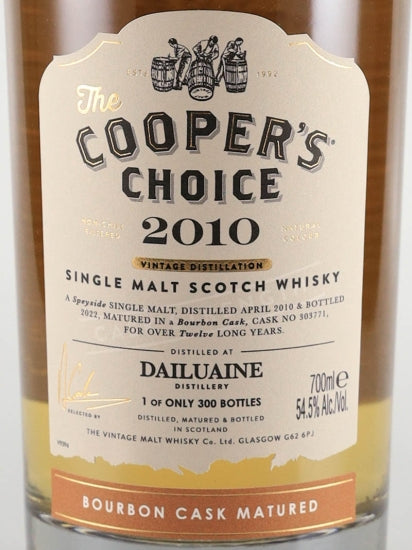 Cooper's Choice Dailuaine 12 Years 2010
