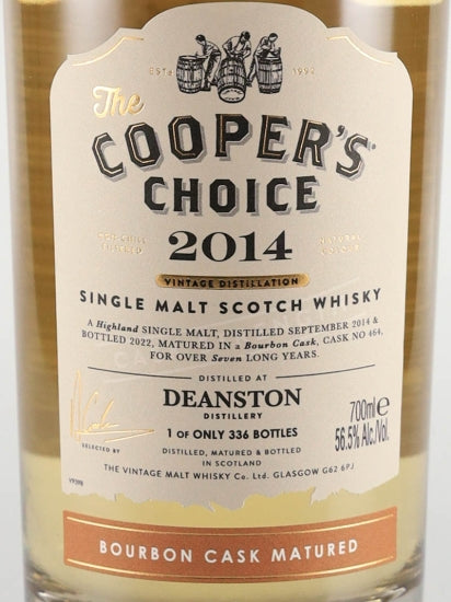 Cooper's Choice Deanston 7 Years 2014