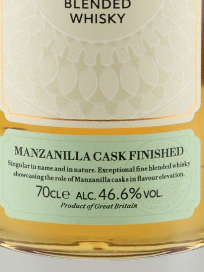 Lakes The One Manzanilla Cask Finish