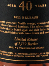 Load image into Gallery viewer, Benromach 40 Years
