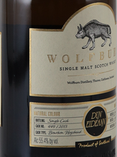 Load image into Gallery viewer, Dan Edan Wolfburn Single Cask 2013
