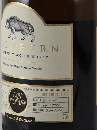 Dan Edan Wolfburn Single Cask 2013