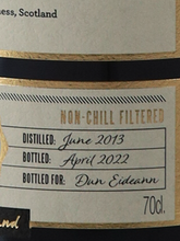 Load image into Gallery viewer, Dan Edan Wolfburn Single Cask 2013