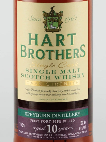 Hart Brothers Finest Collection Speyburn 10 Years 2011