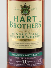 Load image into Gallery viewer, Hart Brothers Finest Collection Speyburn 10 Years 2011