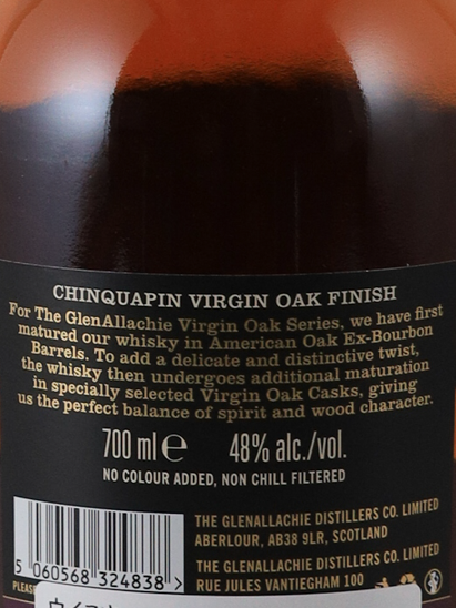Glenallachie 10 Years Chinkapin Virgin Oak Finish