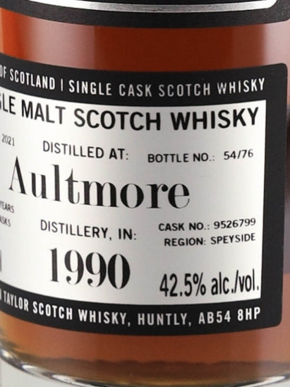 Duncan Taylor Premium Octave Aultmore 30 Years 1990