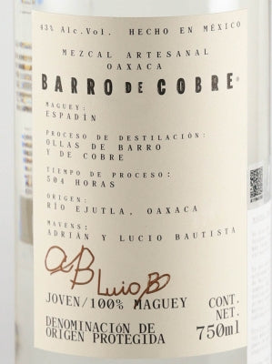 Barro de Cobre Espadin