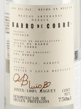 Load image into Gallery viewer, Barro de Cobre Espadin