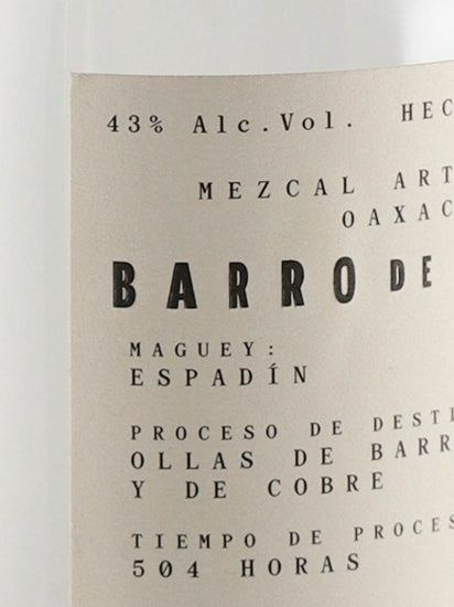 Barro de Cobre Espadin
