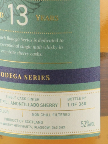 Bodega Benrinnes 13 Years 2008