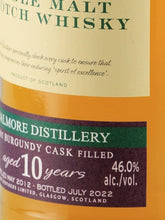 Load image into Gallery viewer, Hart Brothers Finest Collection Dalmore 10 Years 2012