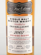 Load image into Gallery viewer, First Editions Craigellachie 14 Years 2007