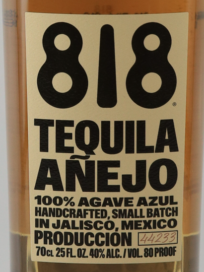 818 Tequila Anejo 700ml